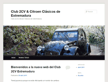 Tablet Screenshot of 2cv.buscoteca.com